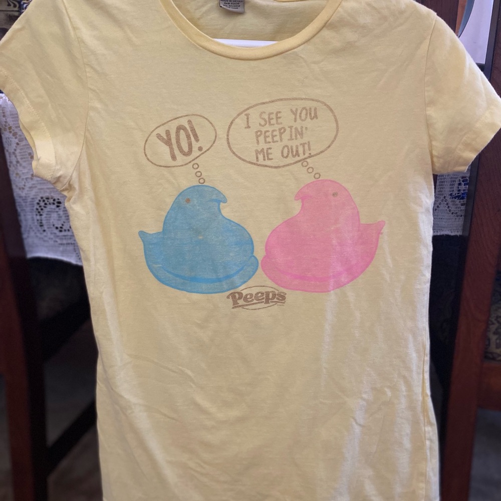 Yellow Peeps Graphic T-Shirt